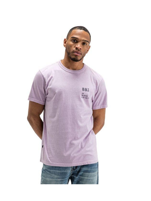 Butcher of Blue Classic BB Hook Tee 848 lt. violet purple