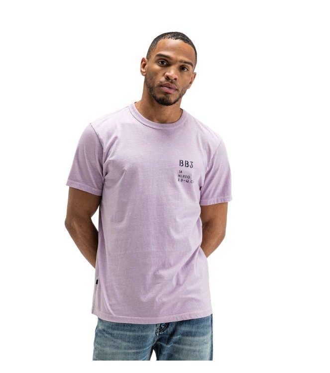 Butcher of Blue Classic BB Hook Tee 848 lt. violet purple