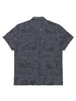Butcher of Blue Alex Resort Embro Shirt SS 890 alaska blue