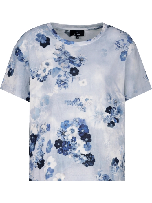 Monari T-Shirt 723 Sea side gemustert