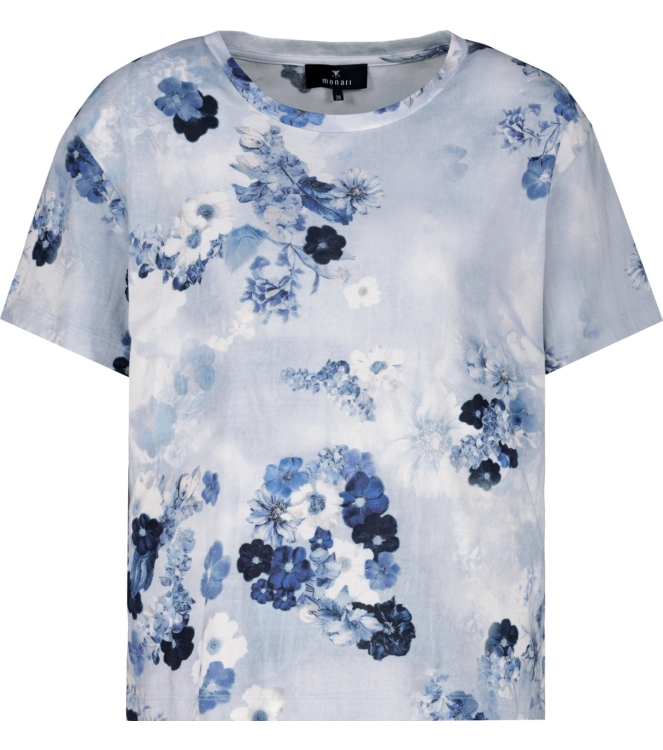 Monari T-Shirt 723 Sea side gemustert