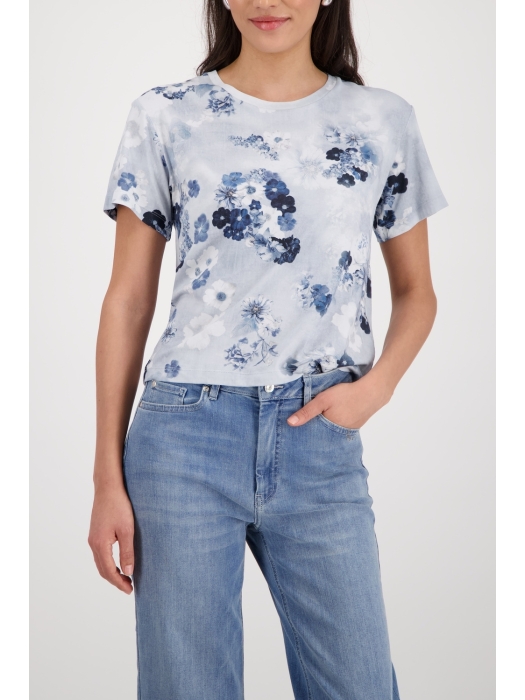 Monari T-Shirt 723 Sea side gemustert