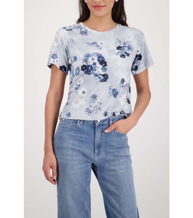 Monari T-Shirt 723 Sea side gemustert