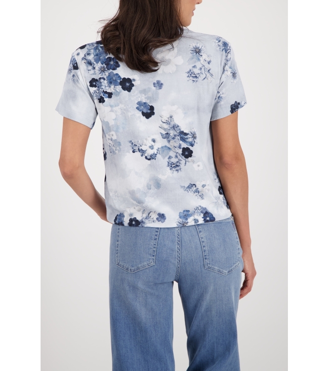 Monari T-Shirt 723 Sea side gemustert