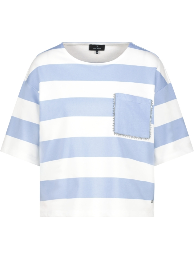Monari Sweatshirt 722 Sea ringel