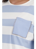 Monari Sweatshirt 722 Sea ringel