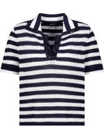 Monari Pullover 756 Marine ringel