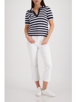 Monari Pullover 756 Marine ringel