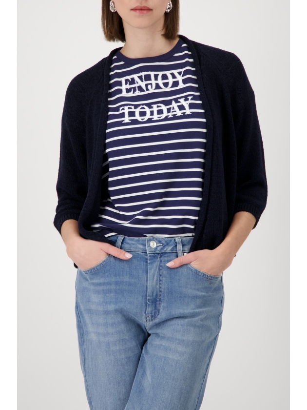 Monari Strickjacke 755 Marine