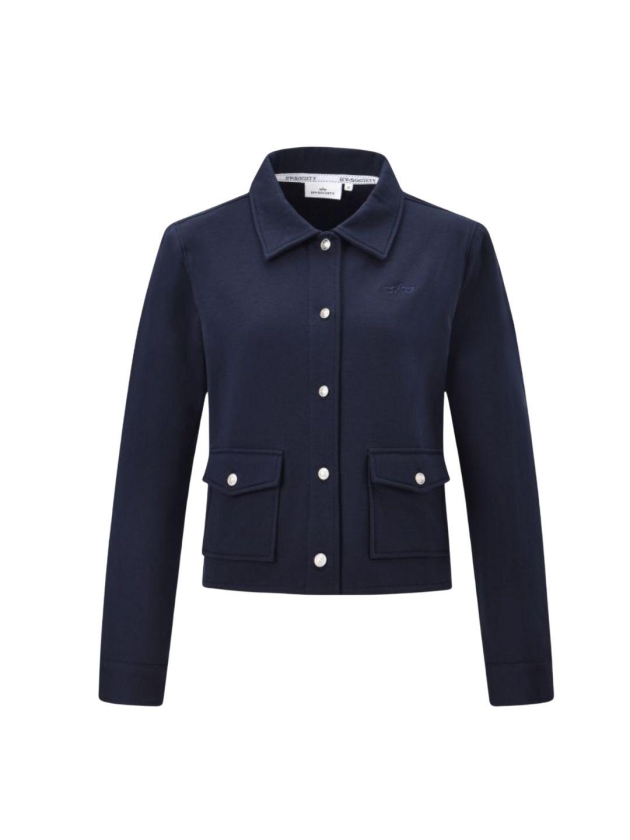 HV Polo Sweat jas HVSEmily 5001-Navy