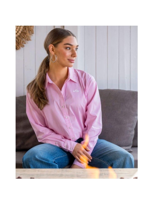 HV Polo Blouse HVSErna 3060-Soft Pink