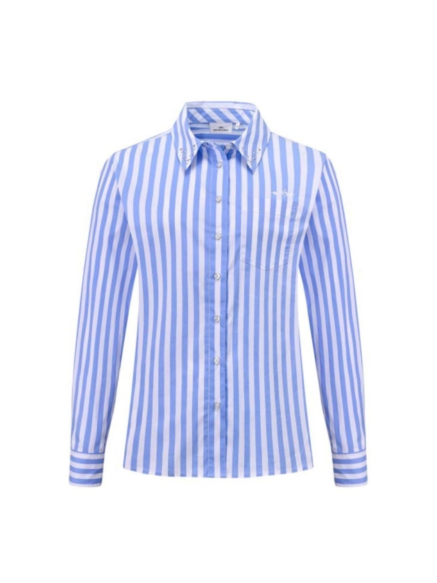 HV Polo Blouse HVSErna 5045-Lightblue
