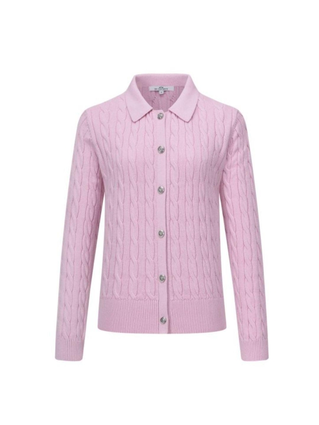 HV Polo Cardigan HVSElisabeth 3060-Soft Pink