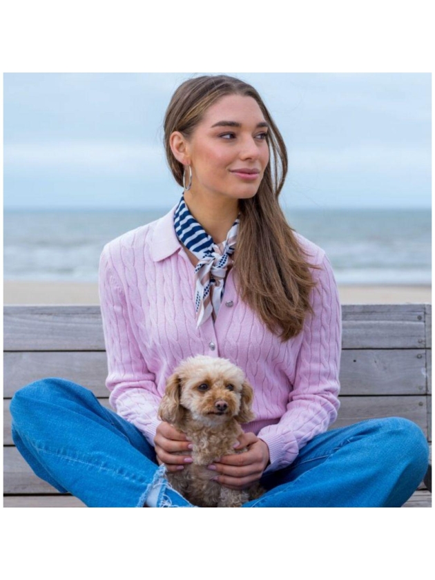 HV Polo Cardigan HVSElisabeth 3060-Soft Pink