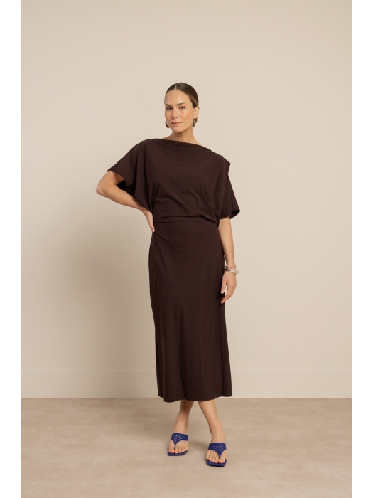 Studio Anneloes Ineke dress 8700 espresso