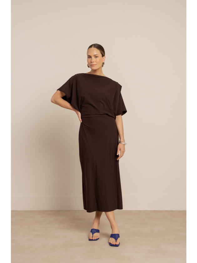 Studio Anneloes Ineke dress 8700 espresso