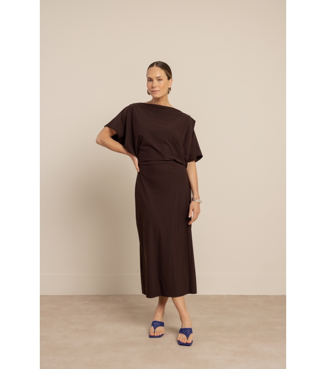 Studio Anneloes Ineke dress 8700 espresso