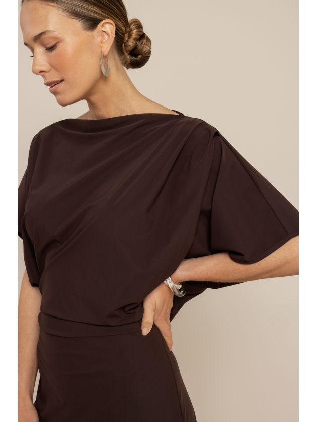 Studio Anneloes Ineke dress 8700 espresso