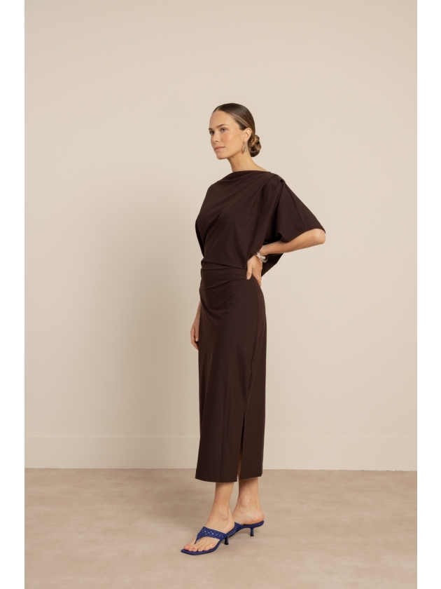 Studio Anneloes Ineke dress 8700 espresso