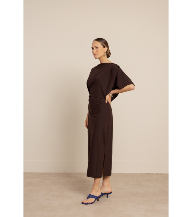 Studio Anneloes Ineke dress 8700 espresso