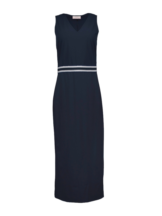 Studio Anneloes Tirza tape dress 6900 dark blue