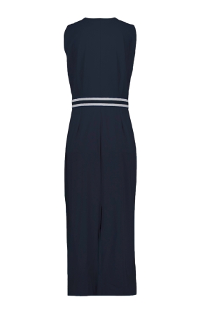 Studio Anneloes Tirza tape dress 6900 dark blue
