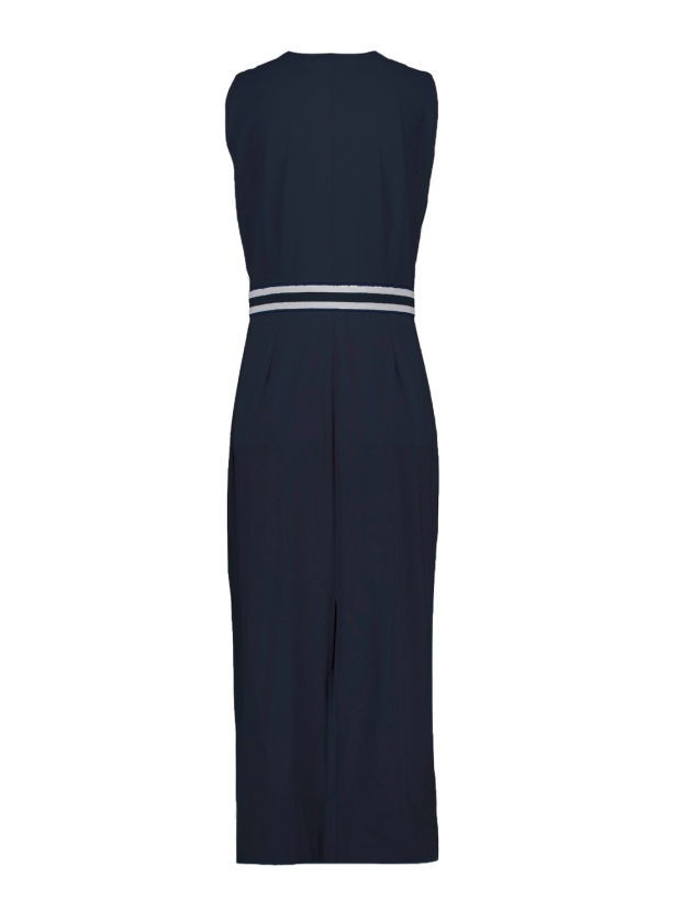 Studio Anneloes Tirza tape dress 6900 dark blue