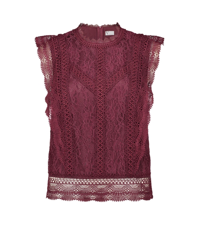Vera Mont Bluse Lang ohne Arm 4715 Deep dahlia