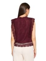 Vera Mont Bluse Lang ohne Arm 4715 Deep dahlia