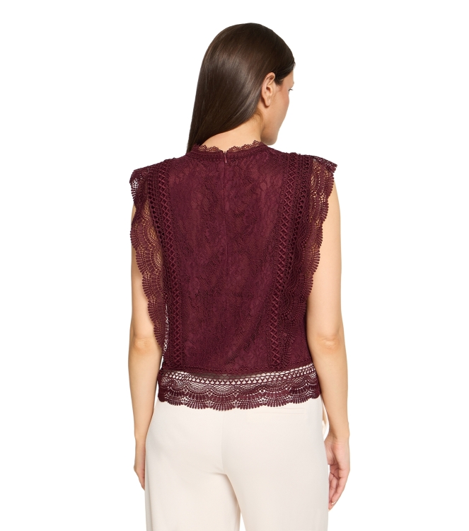Vera Mont Bluse Lang ohne Arm 4715 Deep dahlia