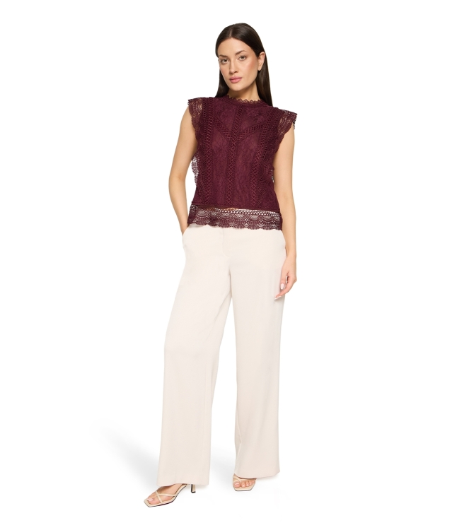 Vera Mont Bluse Lang ohne Arm 4715 Deep dahlia