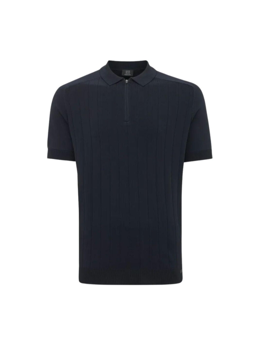 Genti Polo zip SS 010 Navy