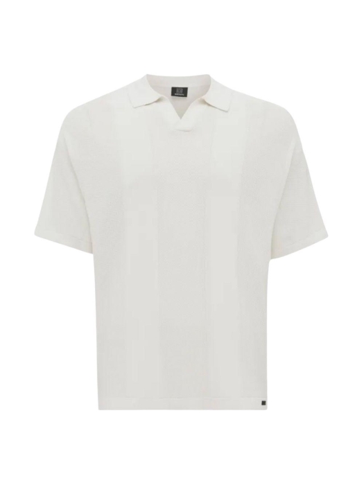 Genti Polo no buttons ss 039 Off white