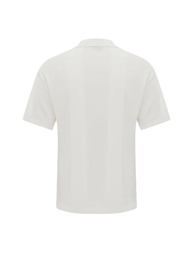 Genti Polo no buttons ss 039 Off white
