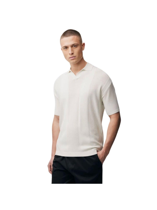 Genti Polo no buttons ss 039 Off white