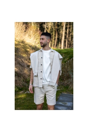 Genti Sunset ss relaxed fit 110 Sand