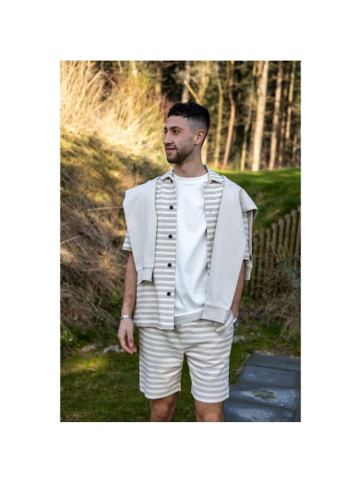 Genti Sunset ss relaxed fit 110 Sand