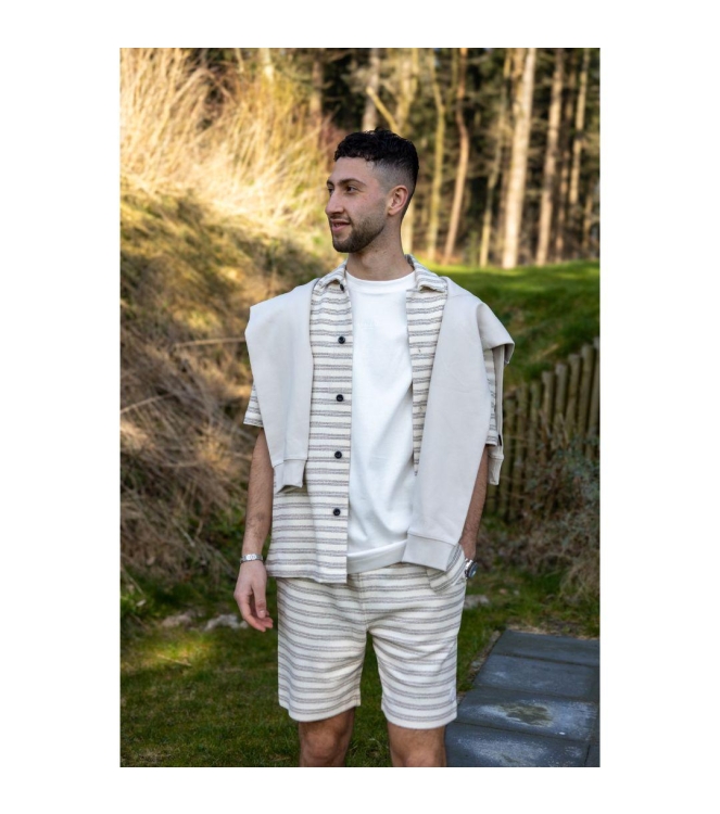 Genti Sunset ss relaxed fit 110 Sand