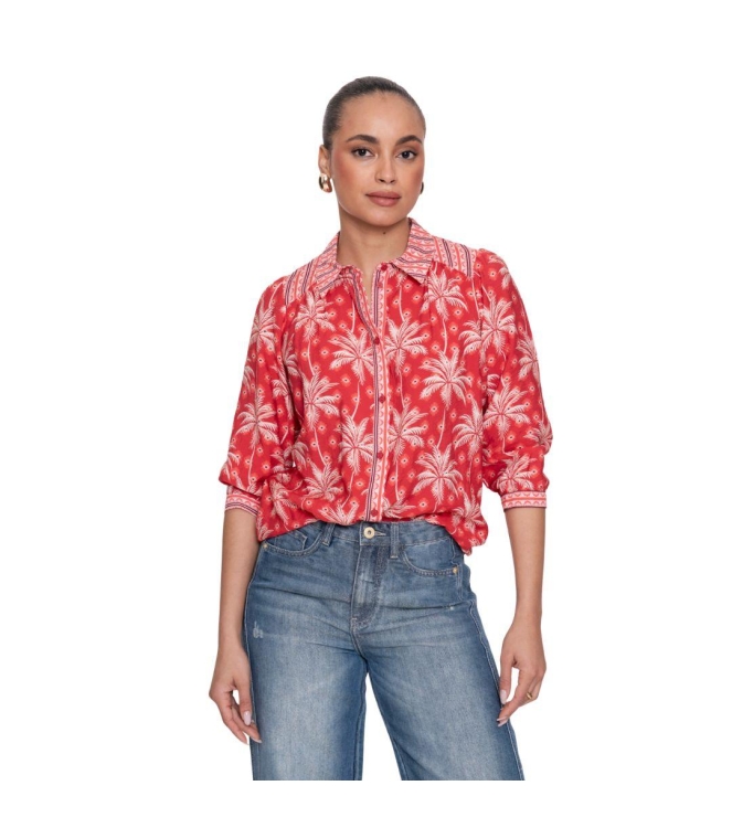 Geisha blouse 450 Red