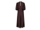 Co Couture HeraCC SS Puff Dress Dark Brown