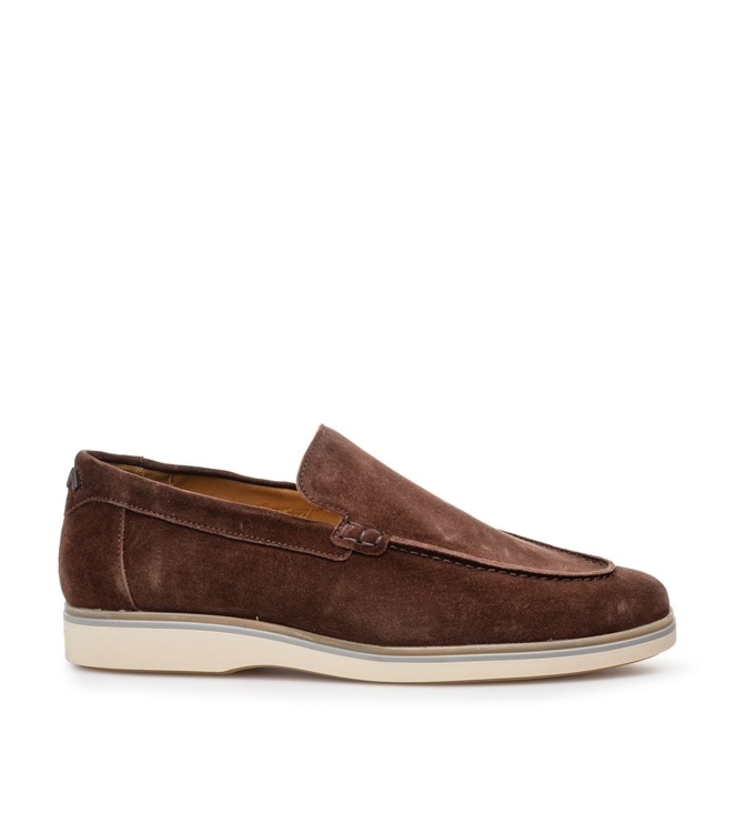 Floris van Bommel Floris Casual Brown Suede 2Brown