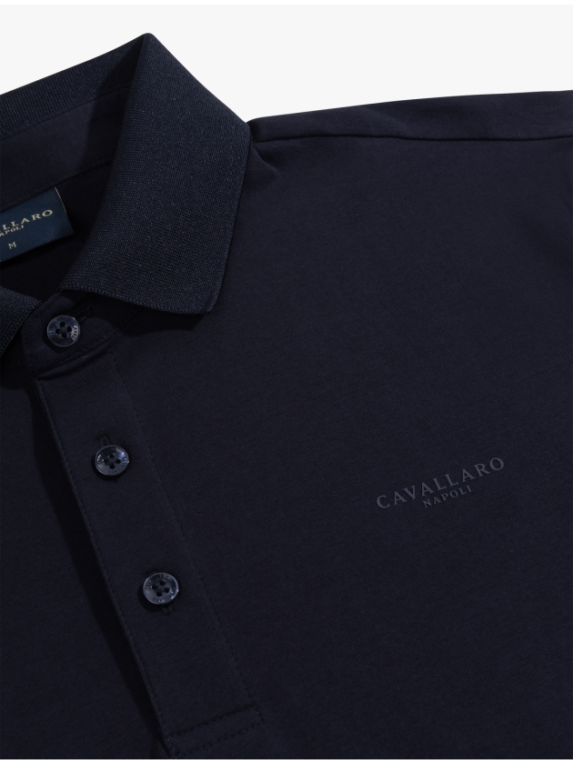 Cavallaro Darione Polo 699 Dark blue