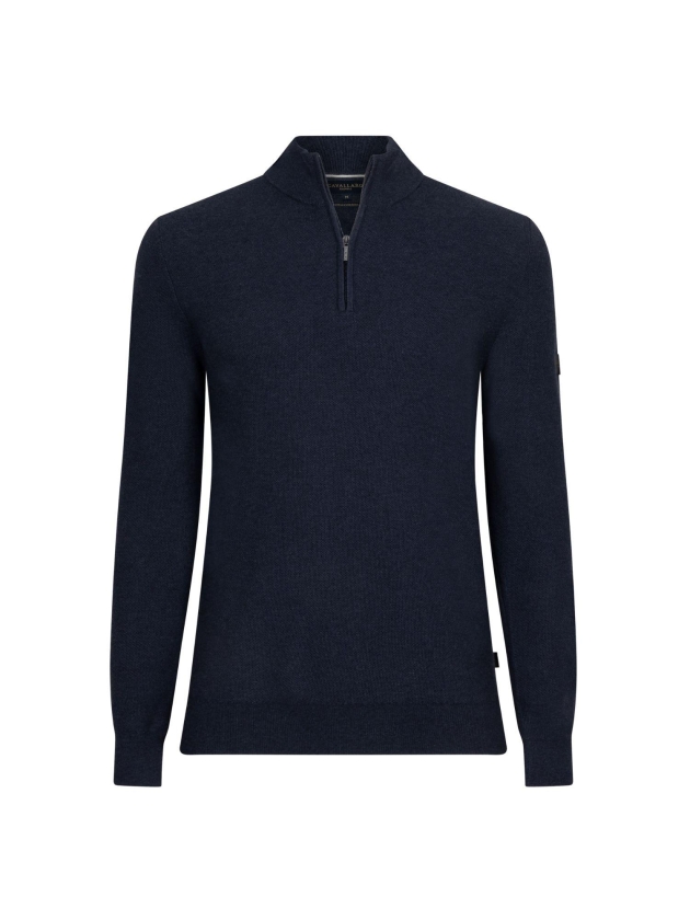 Cavallaro Levanzio Half Zip Pullover 699000 Dark blue