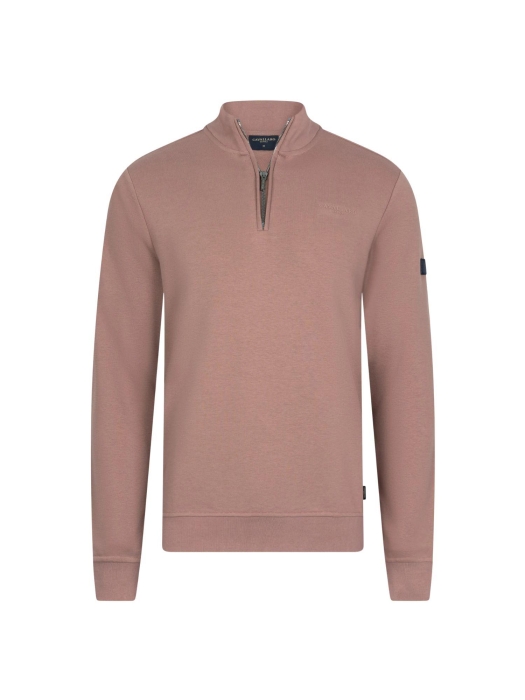 Cavallaro Diagono Half Zip Sweat 310000 Old pink