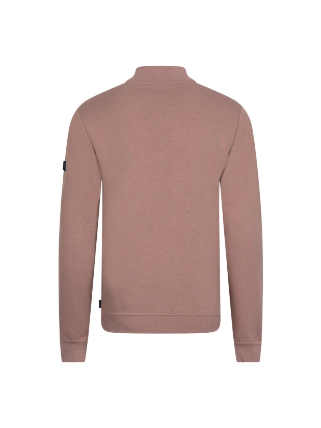 Cavallaro Diagono Half Zip Sweat 310000 Old pink