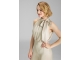 Swing Jumpsuit mit Schluppe aus geh?mmert 930 Champagne