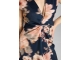 Swing Etuikleid aus floral bedrucktem Scu 3001 Navy/multi
