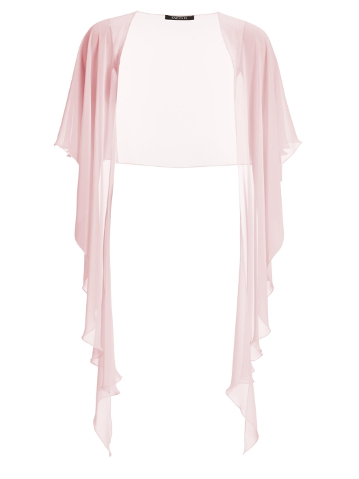 Swing Form Stola - Chiffon 682 Vintage pink