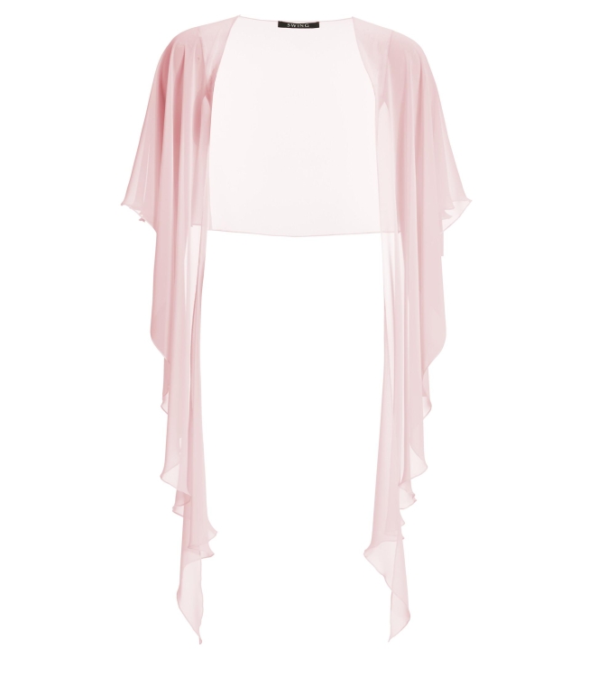 Swing Form Stola - Chiffon 682 Vintage pink