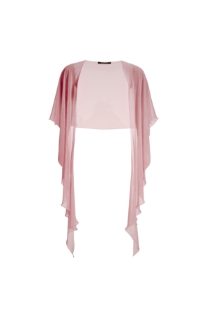 Swing Form Stola - Chiffon 767 Blush rose